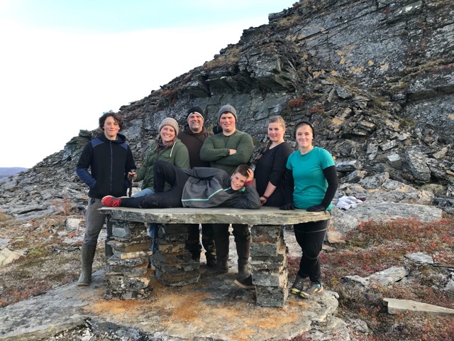 Creating a stone table on a remote mountain about 60 miles from Nome was an epic undertaking. Now to return for a picnic next summer.